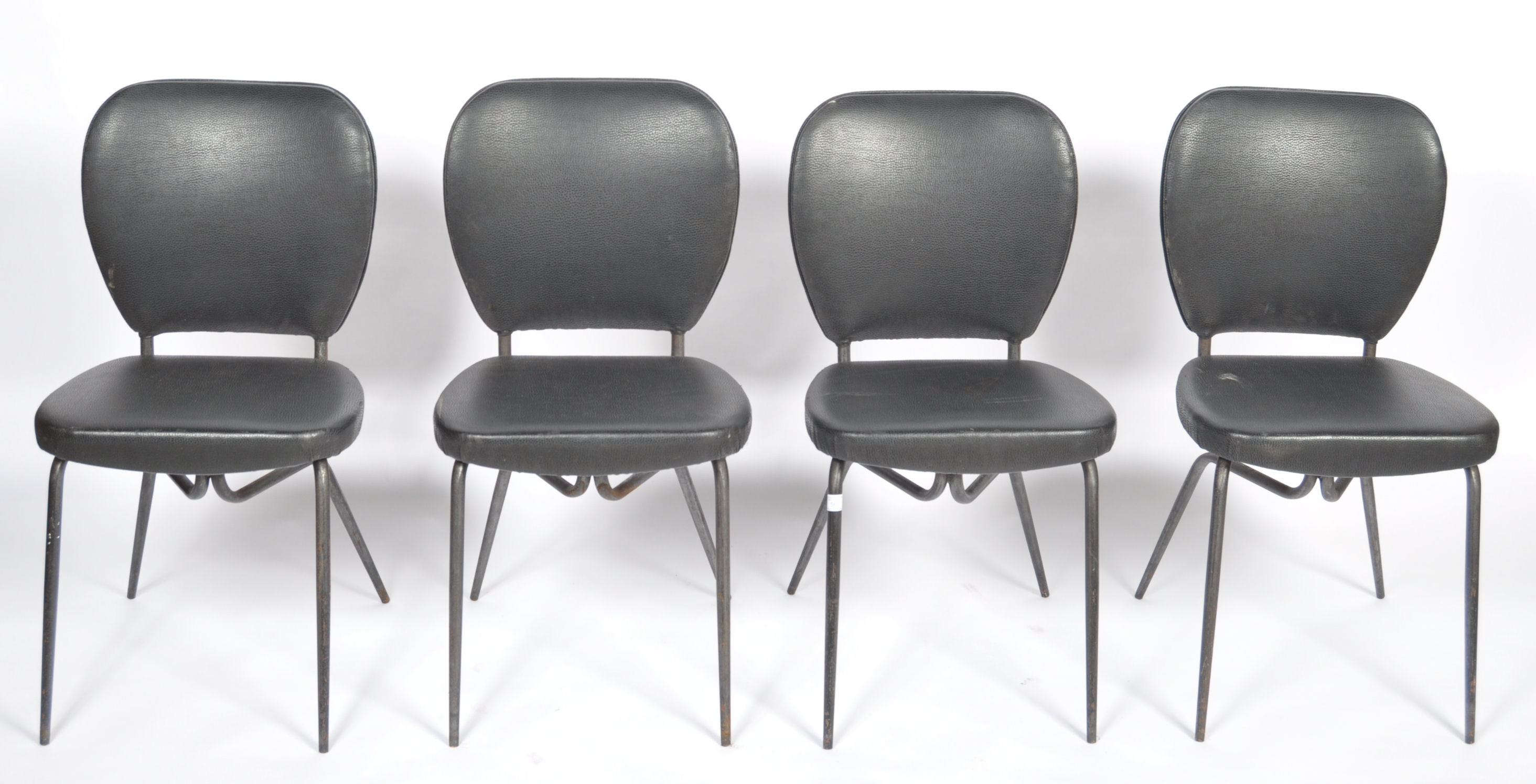 STUNNING LATE 20TH CENTURY RETRO VINTAGE DINING CHAIRS - Image 2 of 5