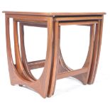 G PLAN ASTRO PATTERN TEAK WOOD NEST OF TABLES