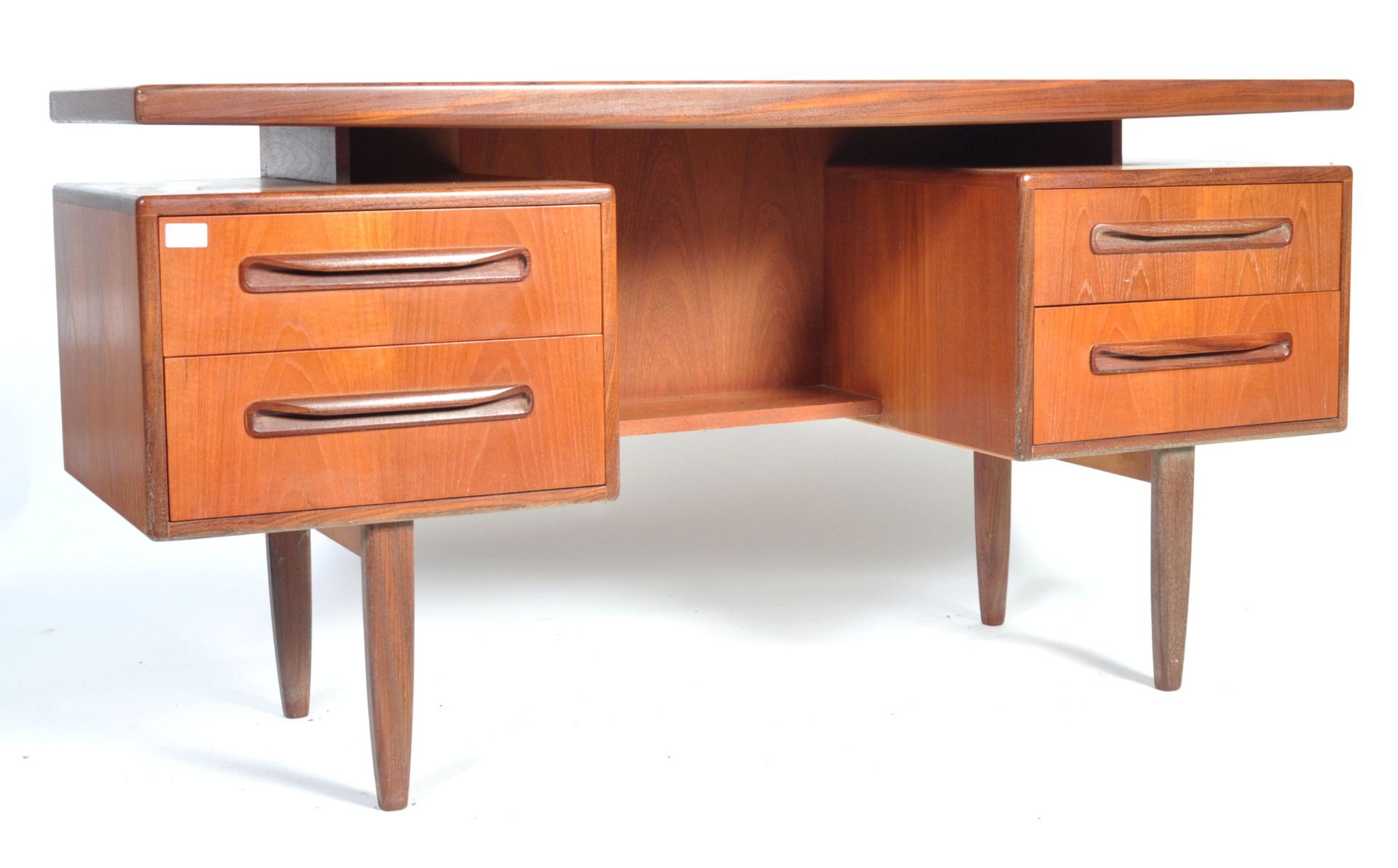 G-PLAN FRESCO 1960'S TEAK WOOD DESK BY VICTOR B WILKINS