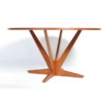 KUBUS 1960'S TEAK WOOD CENTRE TABLE BY SOREN GEORG