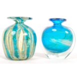 MDINA 1970'S RETRO VINTAGE MALTESE STUDIO ART GLASS VASES