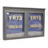 20TH CENTURY VINTAGE STYLE FRYS CHOCOLATE DISPLAY CABINET