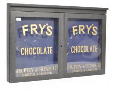 20TH CENTURY VINTAGE STYLE FRYS CHOCOLATE DISPLAY CABINET