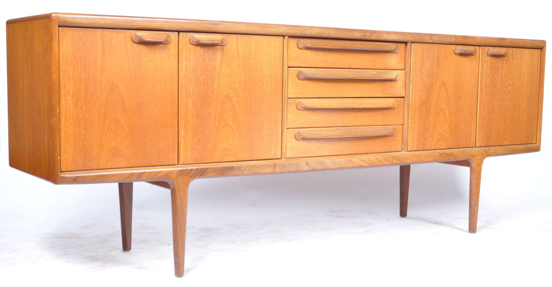 A.YOUNG LTD 1960'S TEAK SIDEBOARD CREDENZA BY JOHN HERBERT