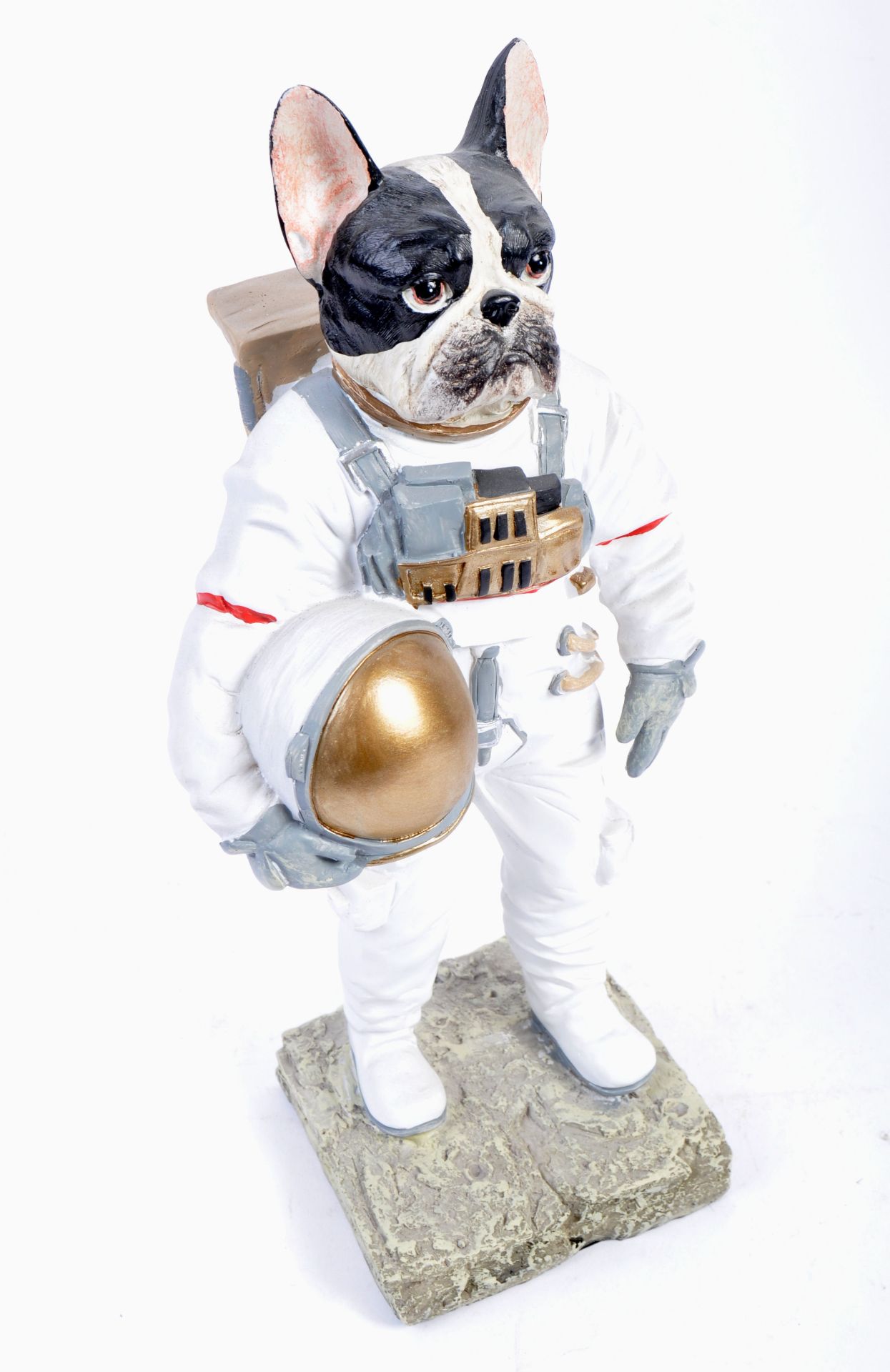 PROMOTIONAL ADVERTISING STATUE / PROP OF A BULL DOG ASTRONAUT - Image 2 of 5