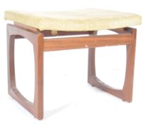 G PLAN QUADRILLE 1960'S RETRO DRESSING TABLE STOOL BY R. BENNETT