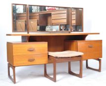 G PLAN QUADRILLE 1960'S TEAK WOOD DRESSING TABLE BY R. BENNETT