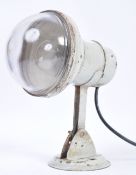 ORIGINAL 1950'S RETRO VINTAGE INDUSTRIAL BULLSEYE LAMP