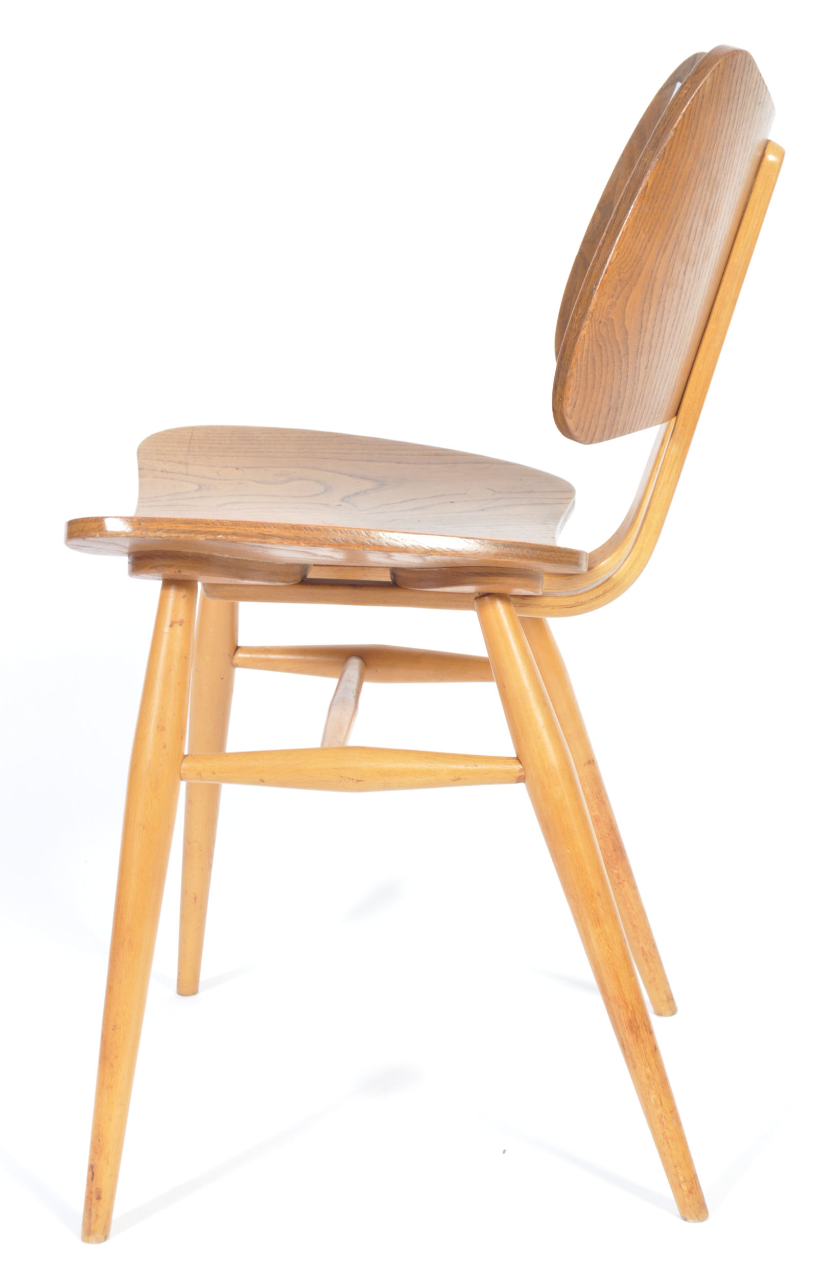 ERCOL 1960'S BLONDE ELM BUTTERFLY CHAIR BY LUCIAN ERCOLANI - Image 5 of 7