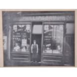 Antique Shop Front photograph - Vintage framed & g