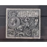 STAMP Great Britain 1929 PUC £1. Superb used with