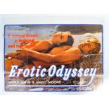 EROTIC ODYSSEY - 1976 UK QUAD CINEMA ADVERTISING P