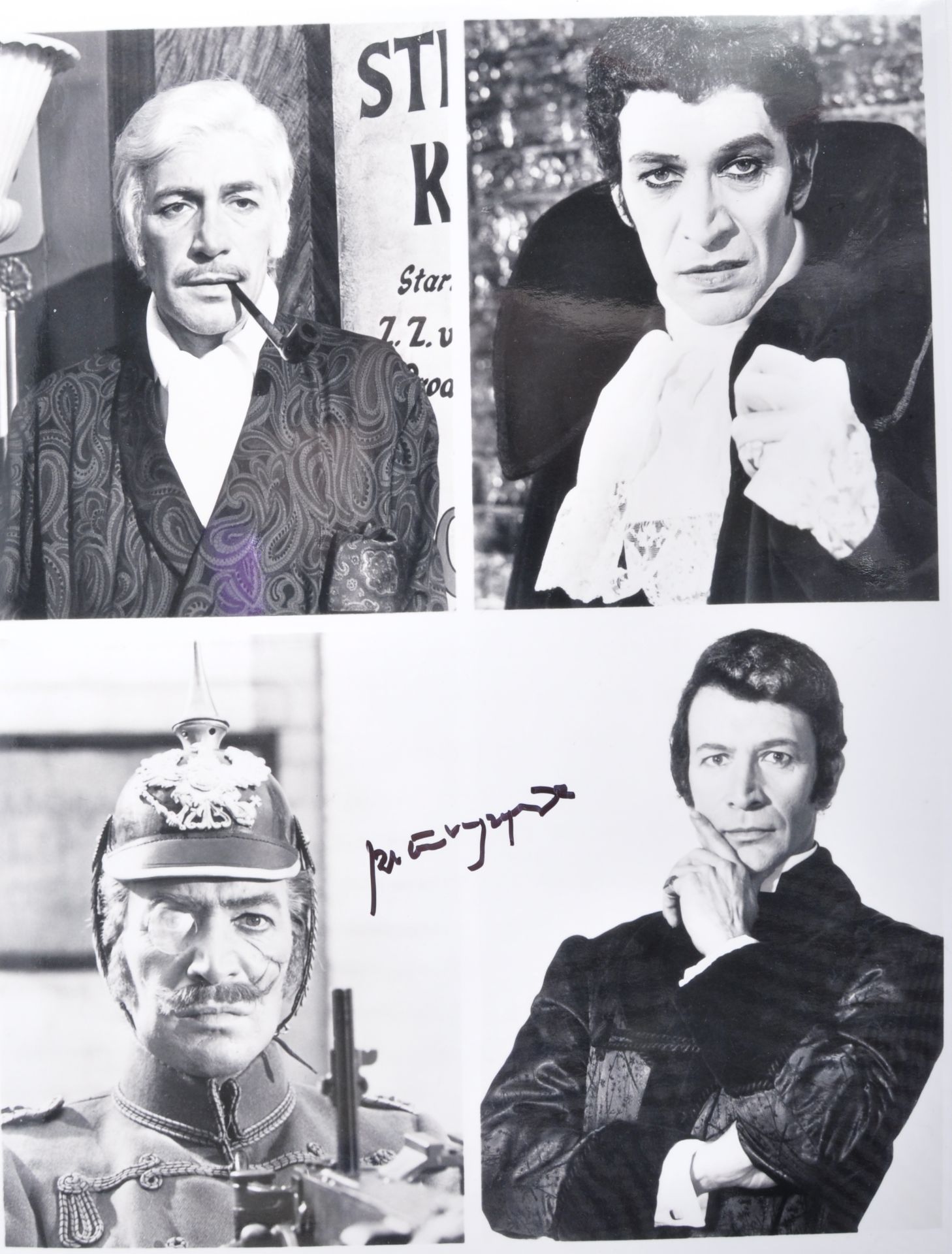 PETER WYNGARDE - THE AVENGERS - AUTOGRAPHED 8X10" PHOTO
