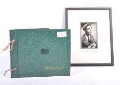 PETER WYNGARDE ESTATE; AUTOGRAPH ALBUM - EAMONN AN