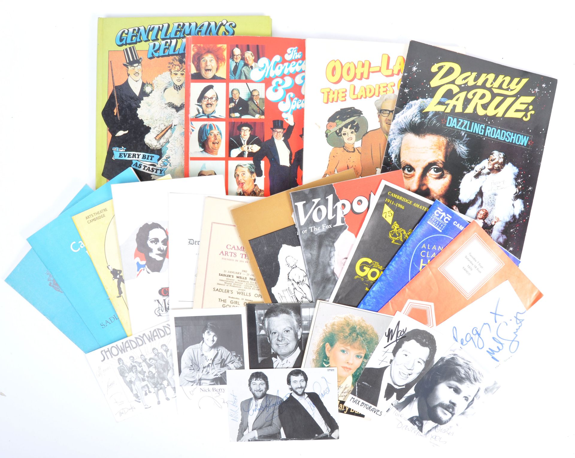 PETER WYNGARDE ESTATE - COLLECTION OF AUTOGRAPHS