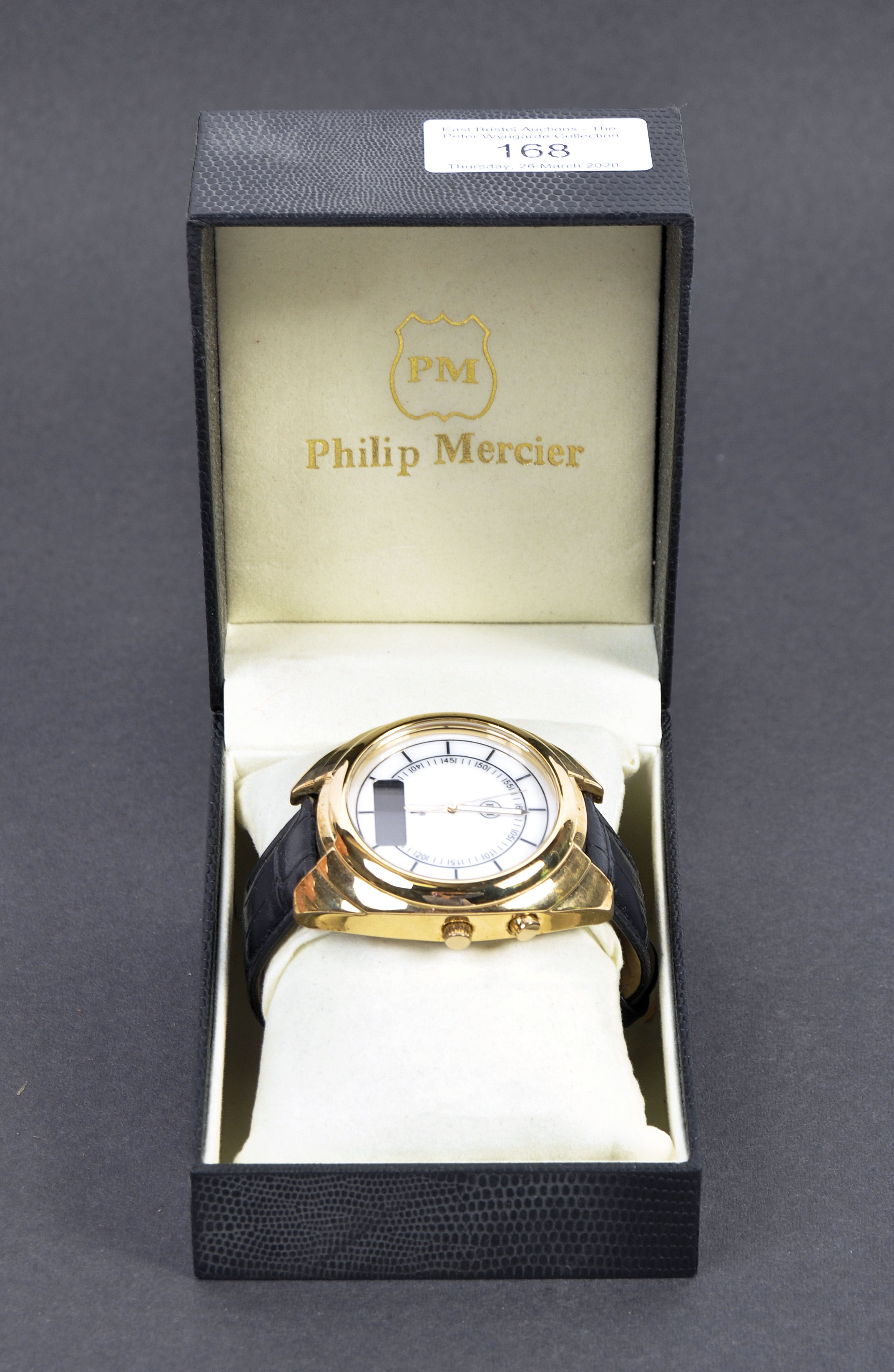 PETER WYNGARDE'S PERSONAL PHILIP MERCIER WRISTWATC