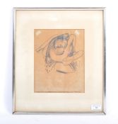 ROLAND PICHE - WHERE MAN - ORIGINAL SIGNED PENCIL