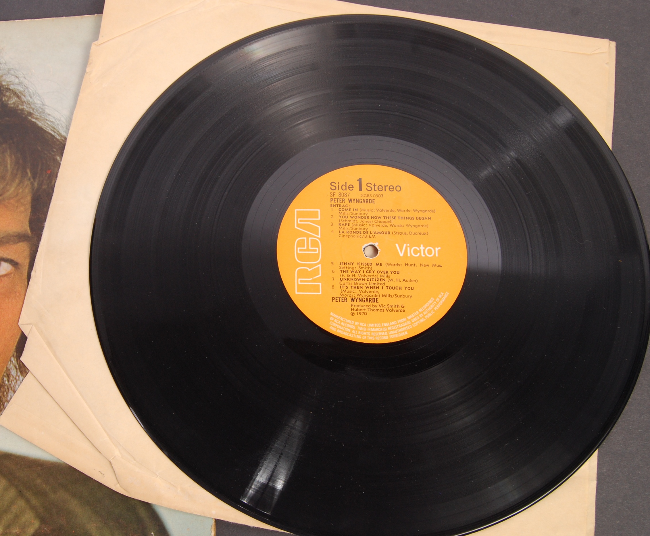 PETER WYNGARDE'S PERSONAL VINYL RECORD LP - Image 3 of 4
