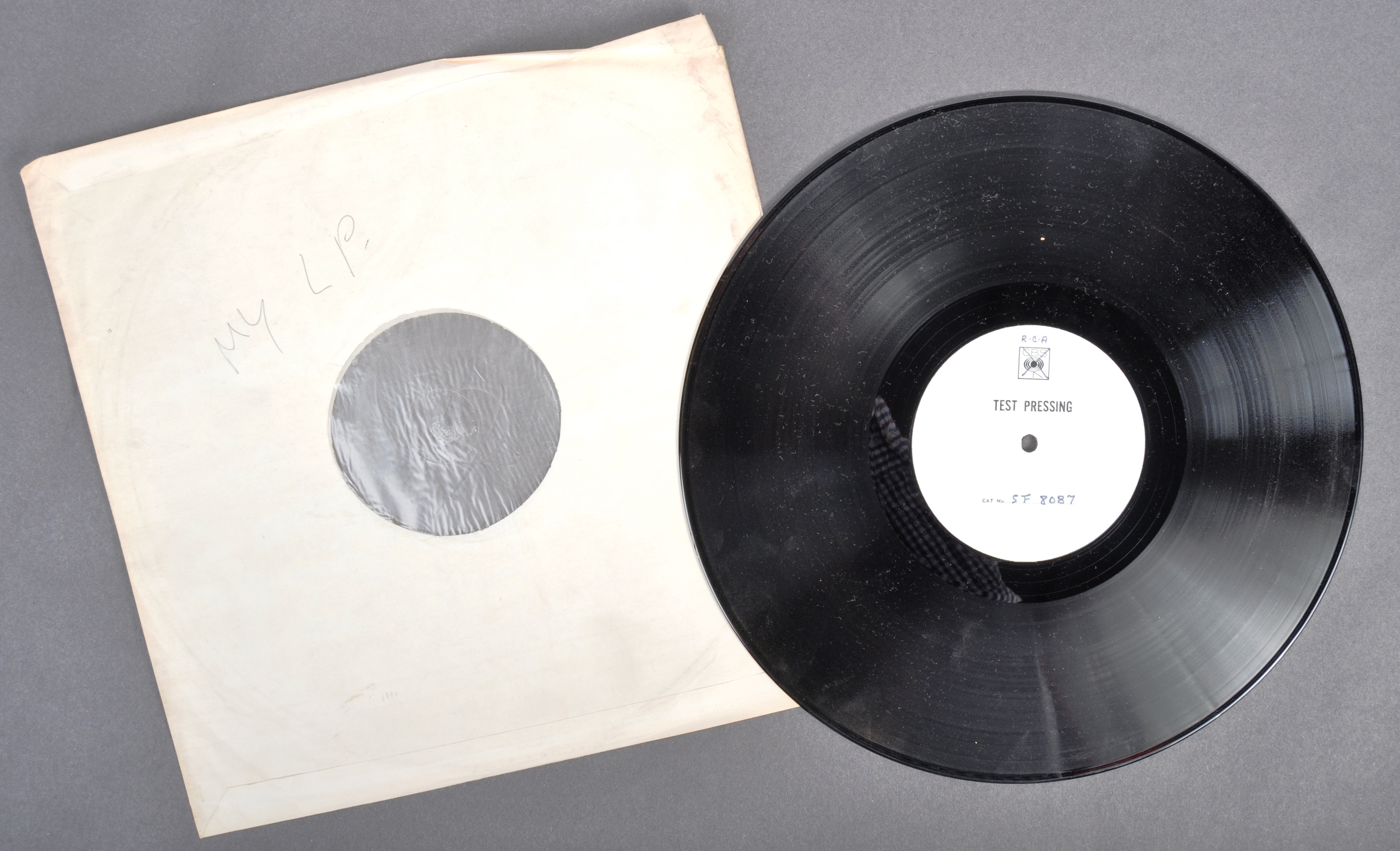 WHEN SEX LEERS IT'S INQUISITIVE HEAD - WYNGARDE'S PERSONAL TEST PRESS LP