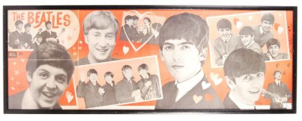 THE BEATLES - ORIGINAL LARGE DELL PUBLISHING FOLD-