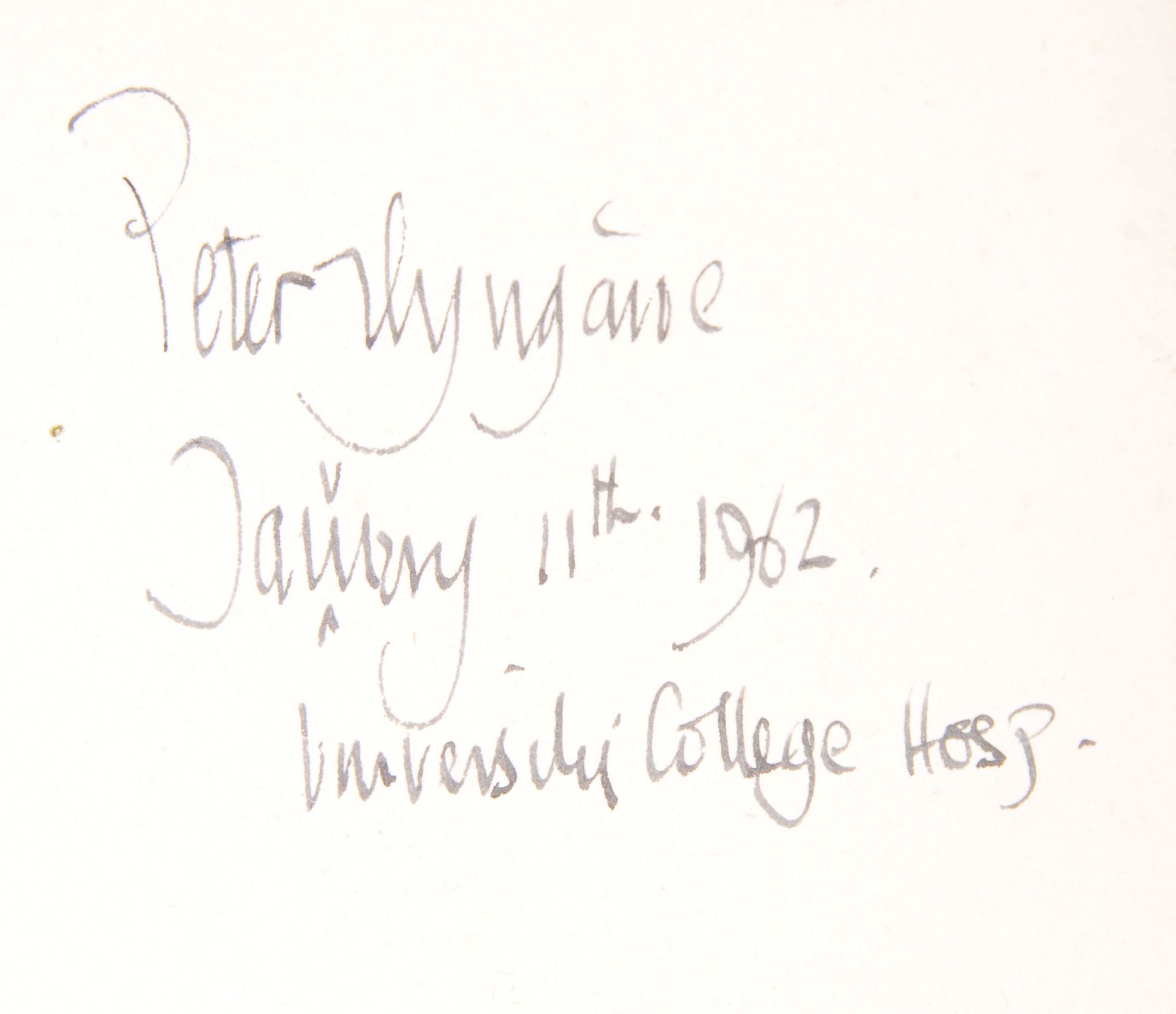 PETER WYNGARDE AUTOGRAPHED OSCAR WILDE BOOK - Image 2 of 4