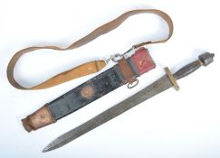 ALEXANDER THE GREAT (1956) - PROP SWORD & SCABBARD