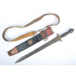 ALEXANDER THE GREAT (1956) - PROP SWORD & SCABBARD