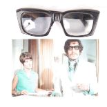 DEPARTMENT S & JASON KING (1971) PAIR OF SCREEN MATCHED GLASSES