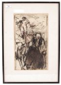 ARNOLD VAN PRAAG - SUSANNA & THE ELDERS - CHARCOAL