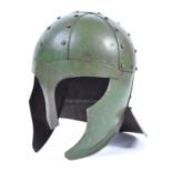 ORIGINAL PETER WYNGARDE PROP / COSTUME VIKING HELM