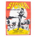 STONER - ORIGINAL ONE SHEET POSTER - JAMES BOND RE