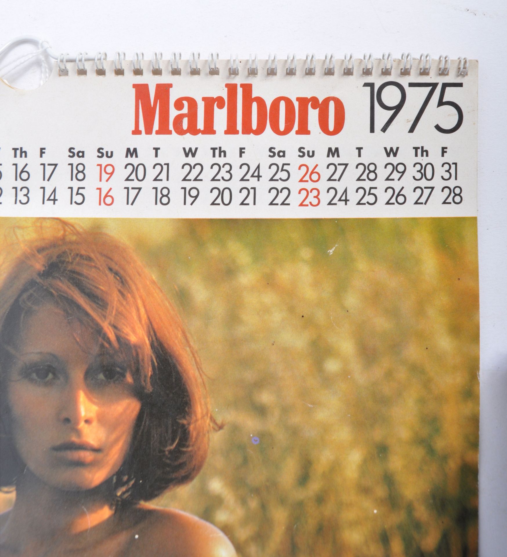 PETER WYNGARDE ESTATE - 1975 MARLBORO CALENDAR - Bild 2 aus 4