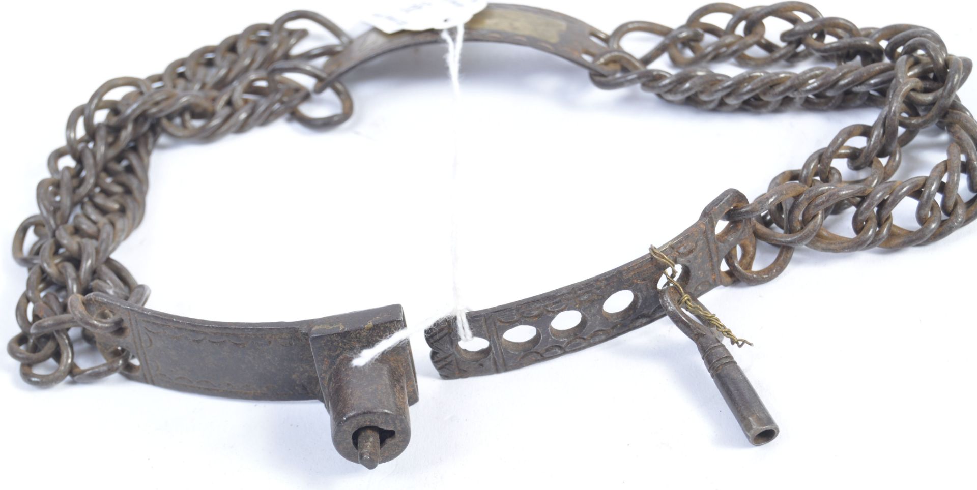 EARLY 19TH CENTURY ANTIQUE ENGRAVED DOG COLLAR - Bild 3 aus 3