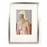 20TH CENTURY OIL PAINTING OF A NUDE - PETER WYNGAR