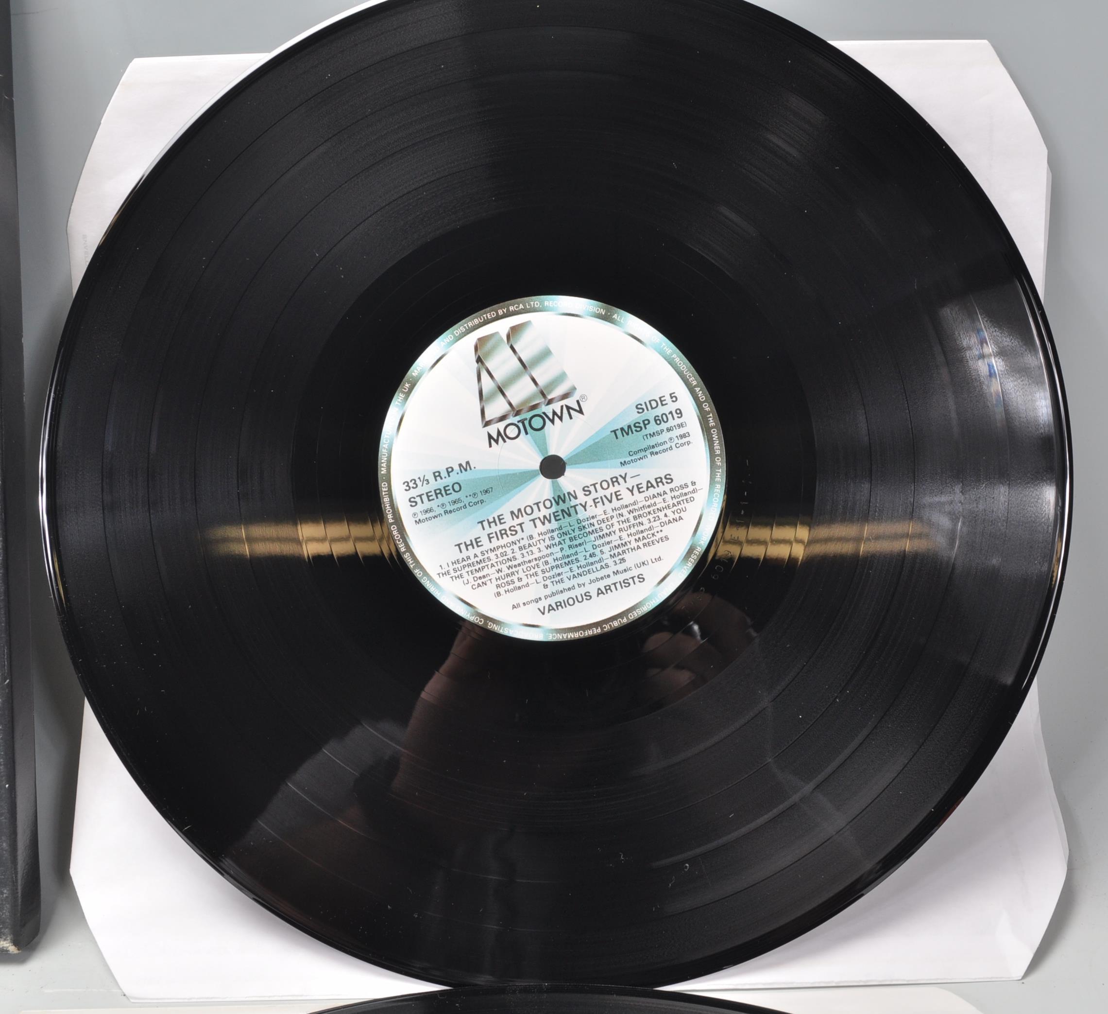 A vinyl long play LP record album box set – Five Record Set The Motown Story The First Twenty-Five - Image 9 of 11