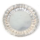 A charming Spanish silver hallmarked pin tray engraved with Sagrario-Carlos 7-VII-65 / 7-VII-90.