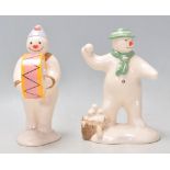 Two Royal Doulton ceramic figures from 'The Snowman Gift Collection' to include Bass Drummer Snowman