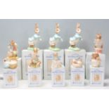 A group of ten Royal Albert 'The World Of Beatrix Potter' ceramic figures to include Hunca Munca,