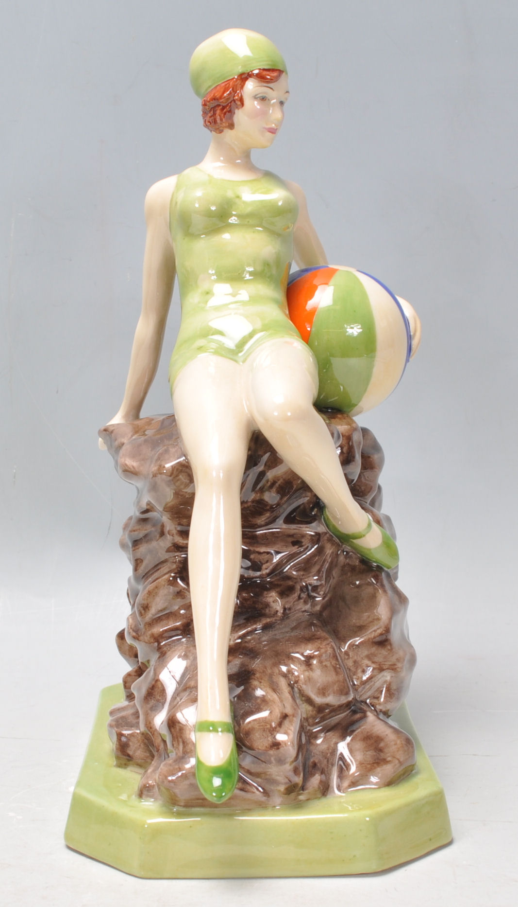 A good Kevin Francis ceramic figure 'Beach Belle' limited edition 526/750. Hand painted and produced - Image 3 of 7