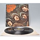 A vinyl long play LP record album by The Beatles – Rubber Soul – Original Parlophone 1st U.K.