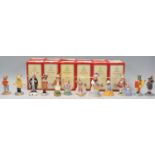A group of twelve Royal Doulton Bunnykins ceramic figurines to include Sweetheart DB 130, Rainy