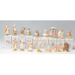 A group of sixteen Royal Doulton Brambley Hedge ceramic figurines to include Benjamin at a