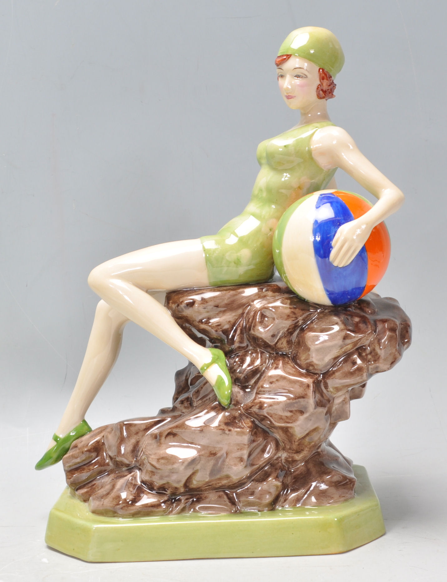 A good Kevin Francis ceramic figure 'Beach Belle' limited edition 526/750. Hand painted and produced - Image 2 of 7