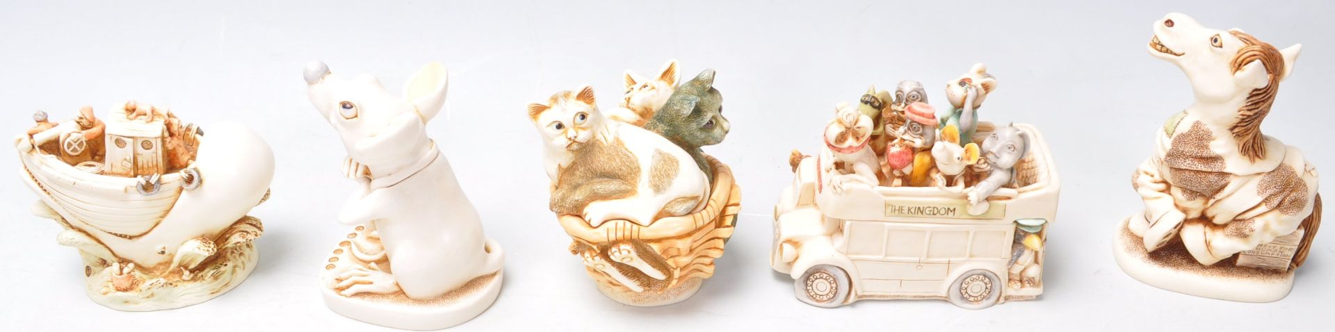 A group of ten Harmony Kingdom resin box figurines to include, 'Crown Jewel', 'True North', The - Bild 9 aus 12