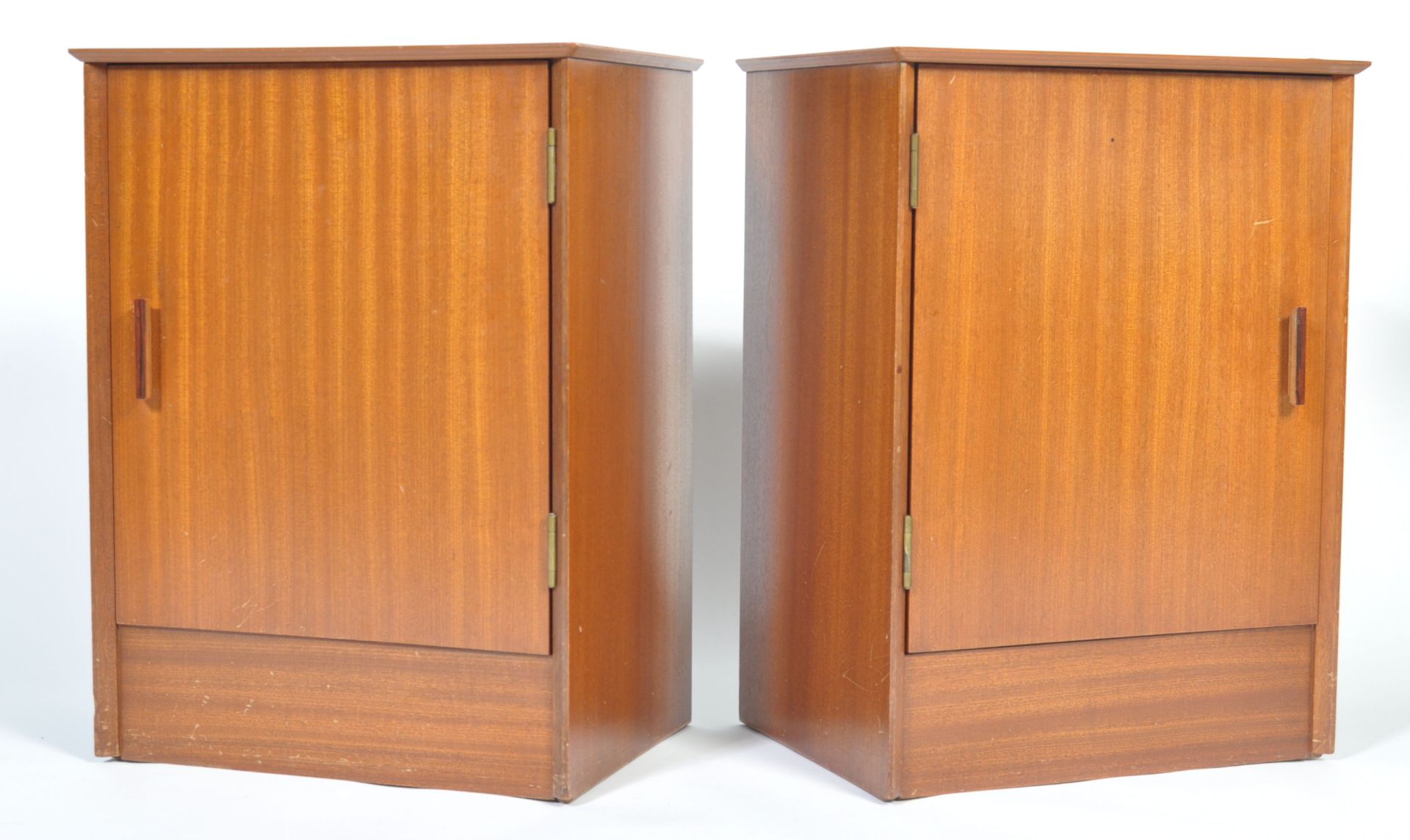 AUSTINSUITE 1960'S RETRO BEDSIDE CABINETS BY FRANK