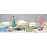 A good mixed collection of vintage and retro kitchen wares to include a graduating set of three