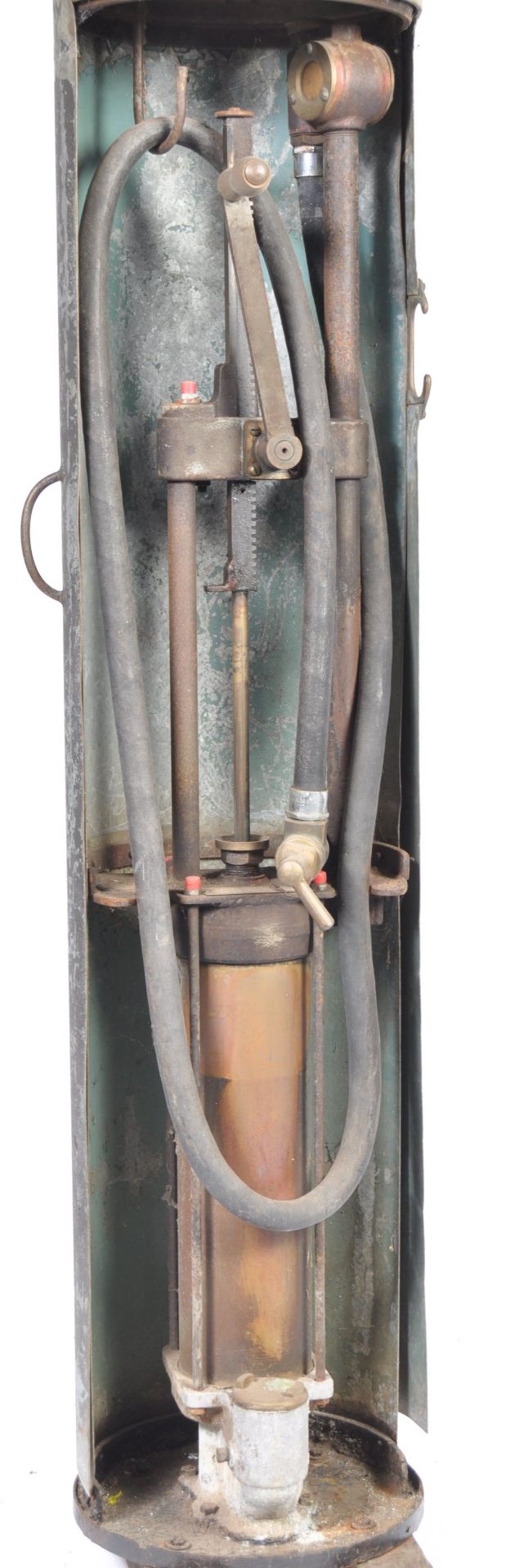 RARE GODWIN SKELETON PETROL PUMP IN CASE - Bild 2 aus 7