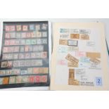 An album of great British Queen Elizabeth II stamps dating from the 19th Century to include a very