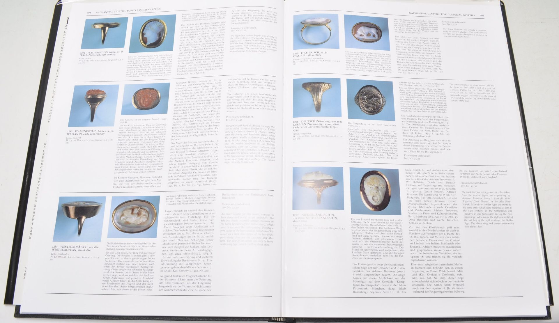 Jewellery reference books; Rings: Alice and Louis Koch Collection,  Hardcover with dust jackets, - Image 8 of 10