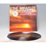 A vinyl long play LP record album by The Miracles – From The Beginning – Original Tamla Motown 1st